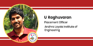 Andhra Loyola Institute of Engineering, Placement Officer:  U Raghuvaran Interview